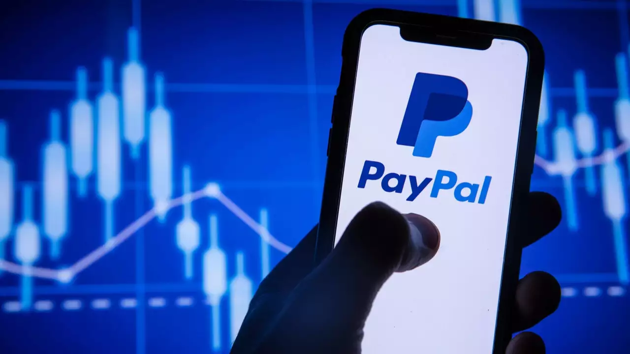What is the PayPal stock ticker symbol and stock price?