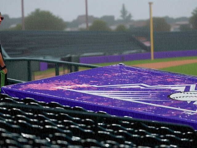 Diamondbacks vs Rockies Game Delayed by Denver Storms